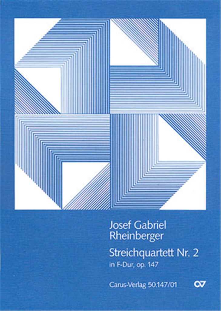 Rheinberger: Streichquartett Nr. 2 [2 Fassungen]